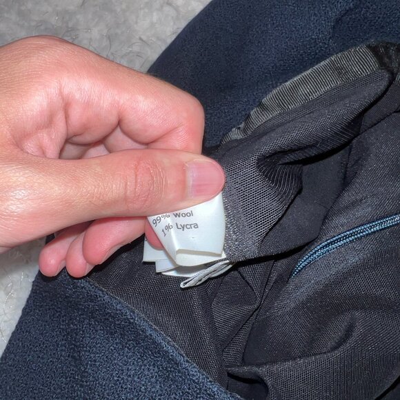 Roland Mouret Black Wool Blend Skirt - Picture 5 of 5